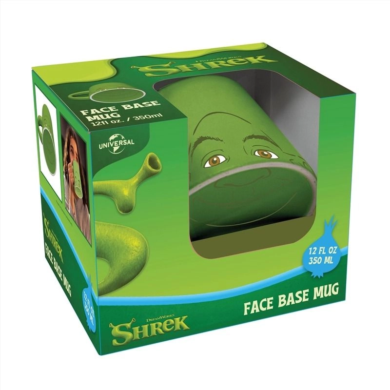 Generic Shrek I'M AN OGRE Face Base Mug