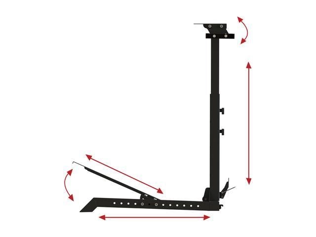 Wheel Stand Lite - Black Adjustable Wheel Height