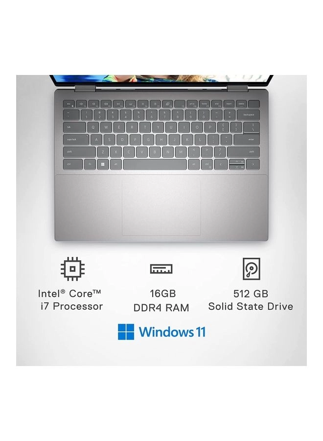 Inspiron 7420 X360 - 14 inch Core i7-1255U 16 gigabyte DDR4 512 gigabyte SSD