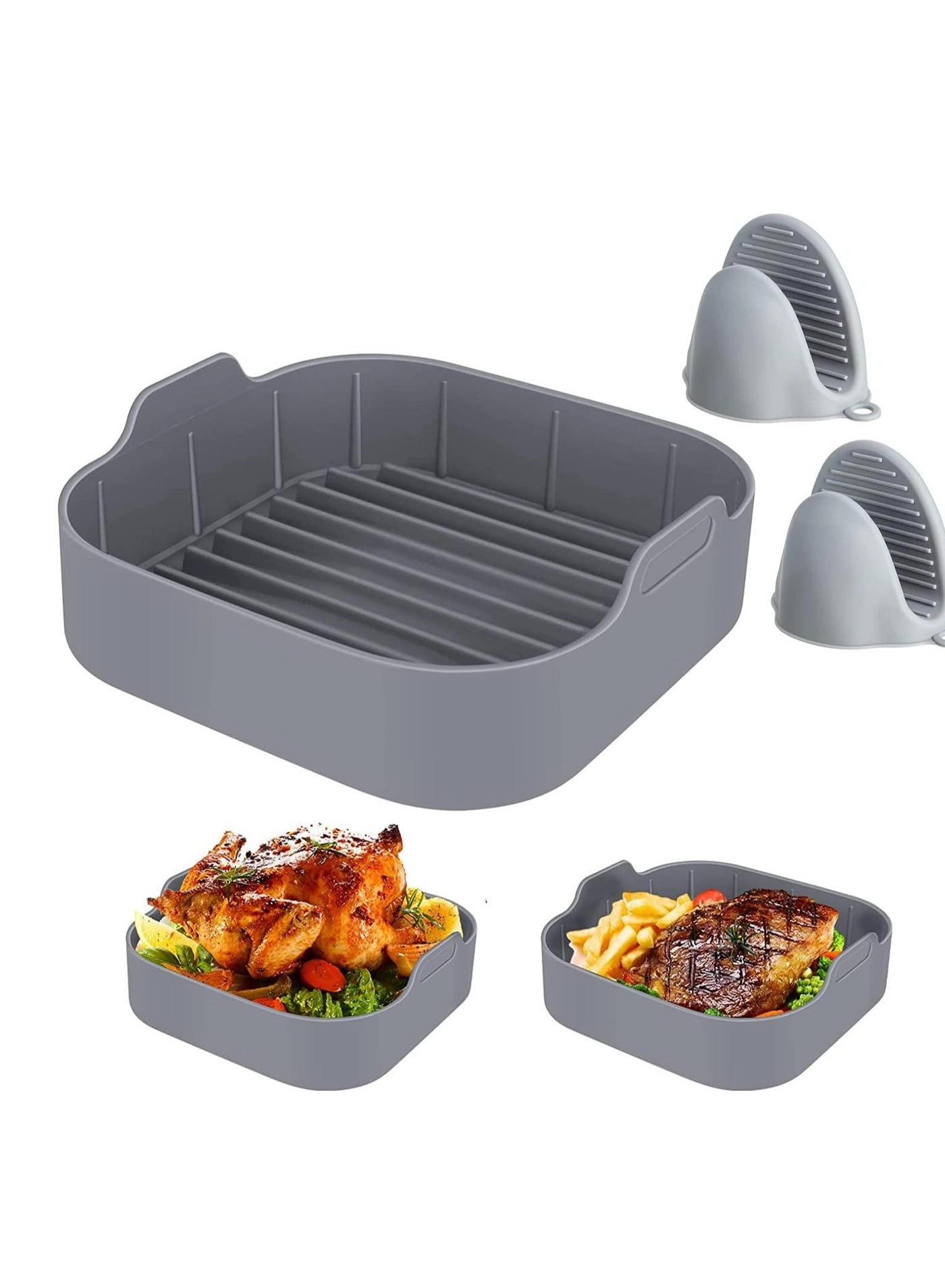 Air Fryer Silicone Liner - food-grade silicone