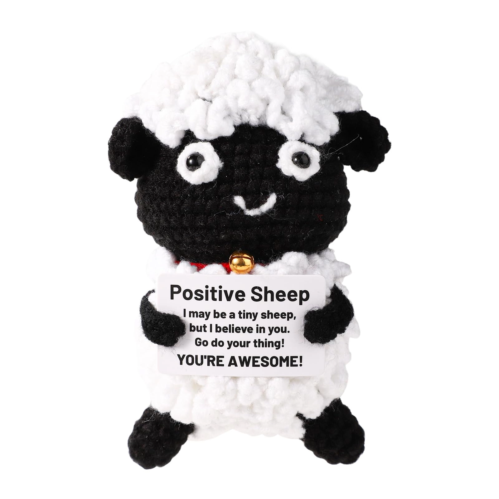 TOYMIS Positive Sheep - 12 cm wool thread