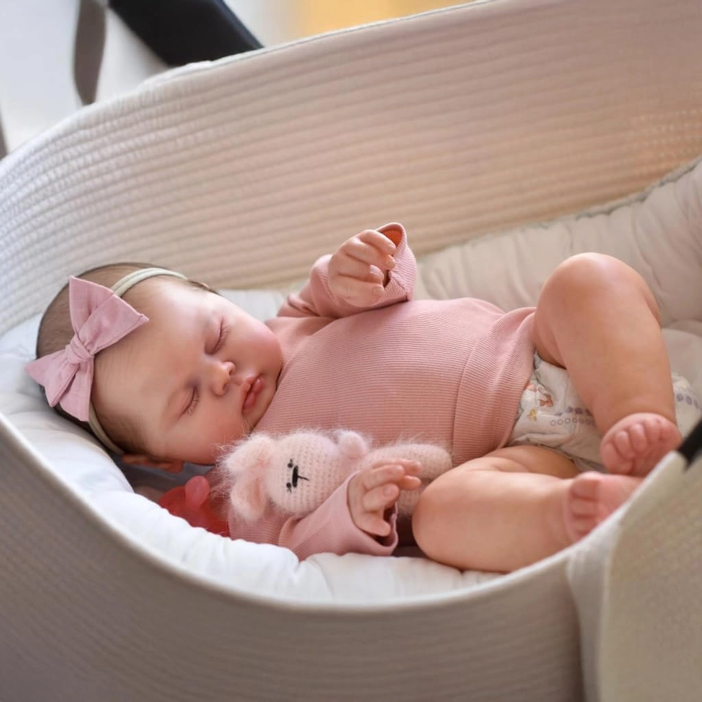 Reborn Baby Doll - 19 Inch Vinyl Cloth Body Ages 3+