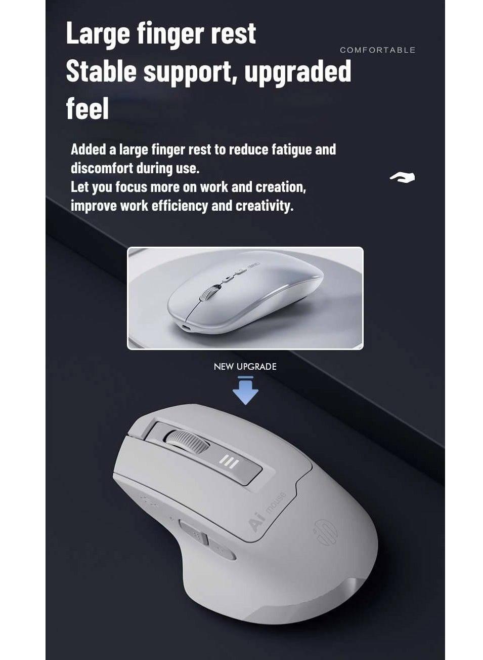 S6 Smart Voice Mouse - Wireless