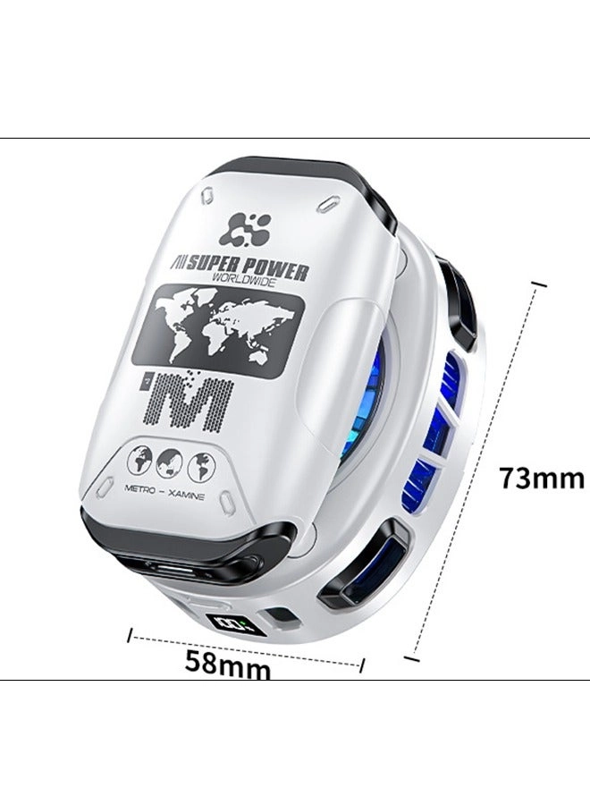 Wireless Magnetic Phone Cooler - 2000mAh Type C