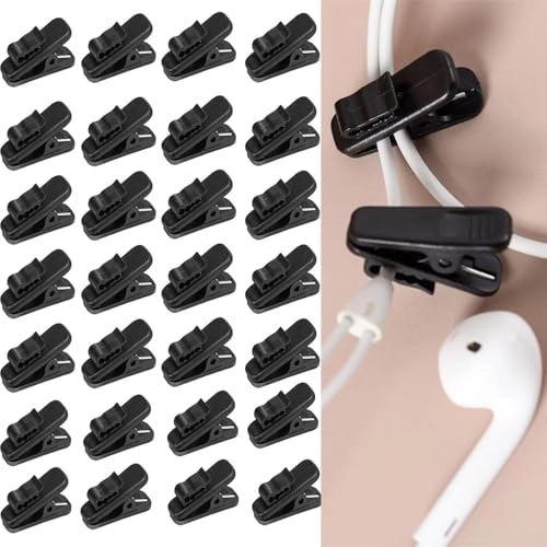 Wire Clips For Earphone Wire - Headphone Cable Clips