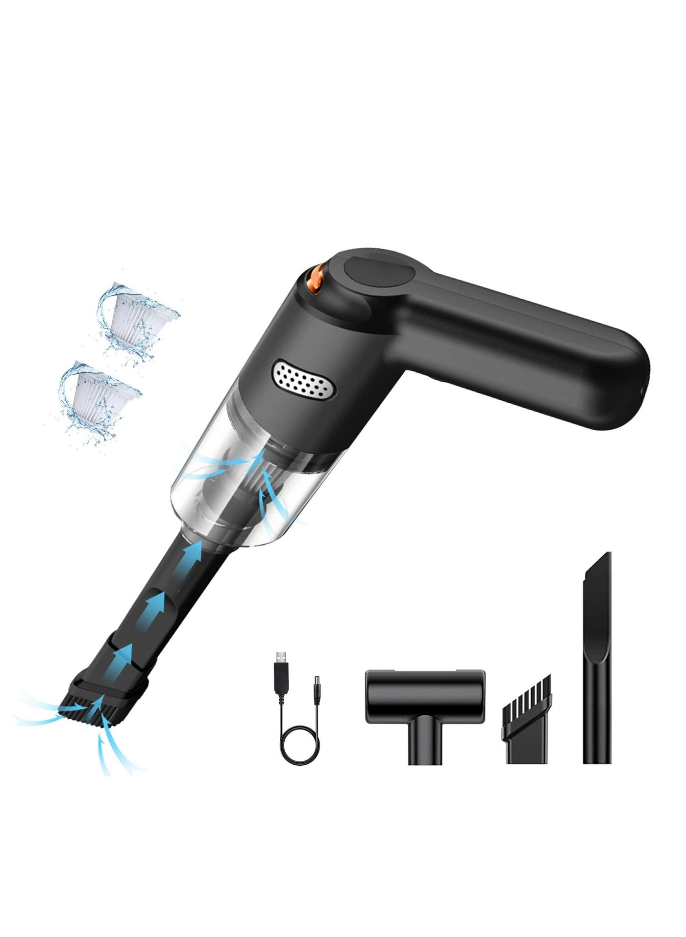 SYOSI Cordless Vacuum Cleaner - 4000mAh