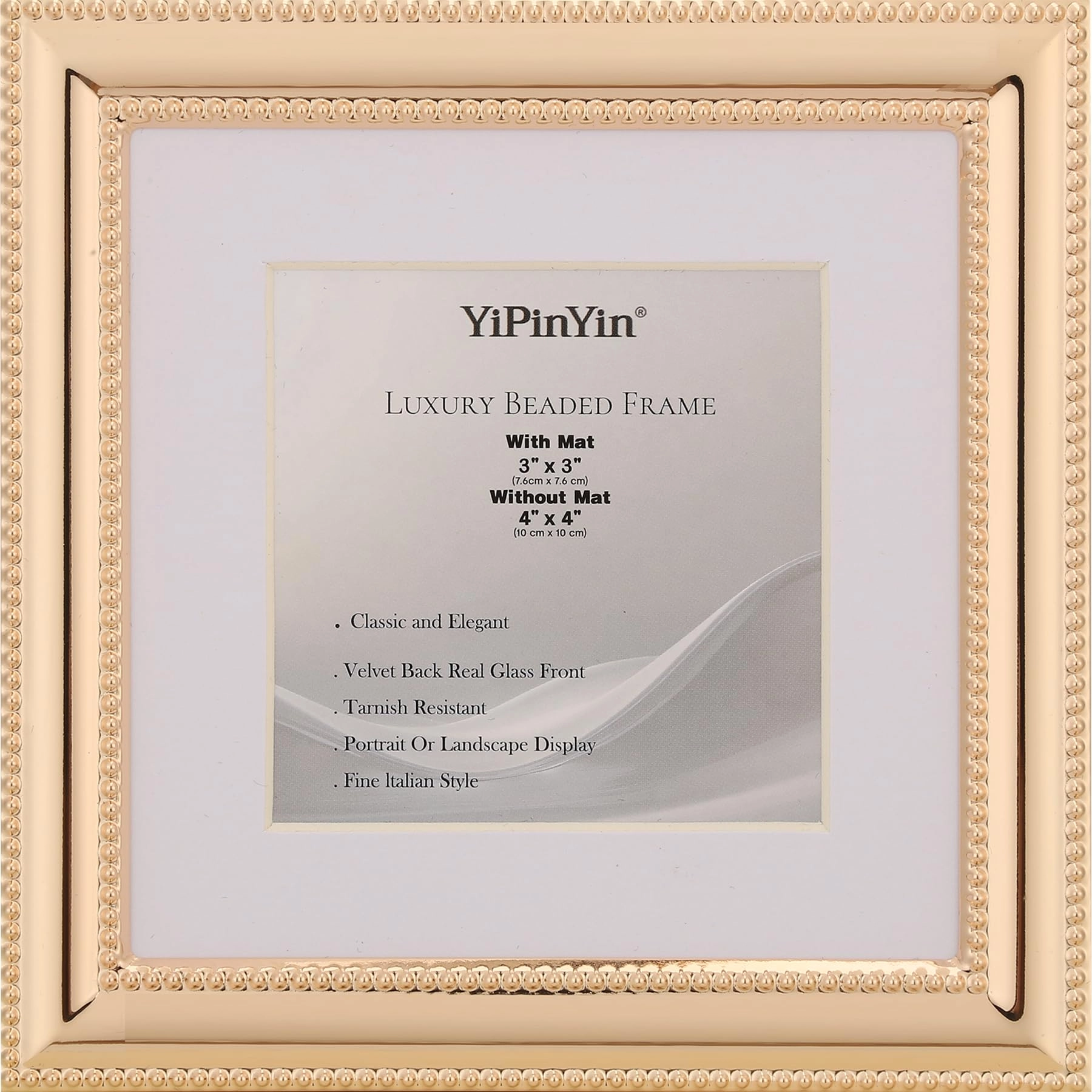 Picture Frame - 4x4 Mat 3x3