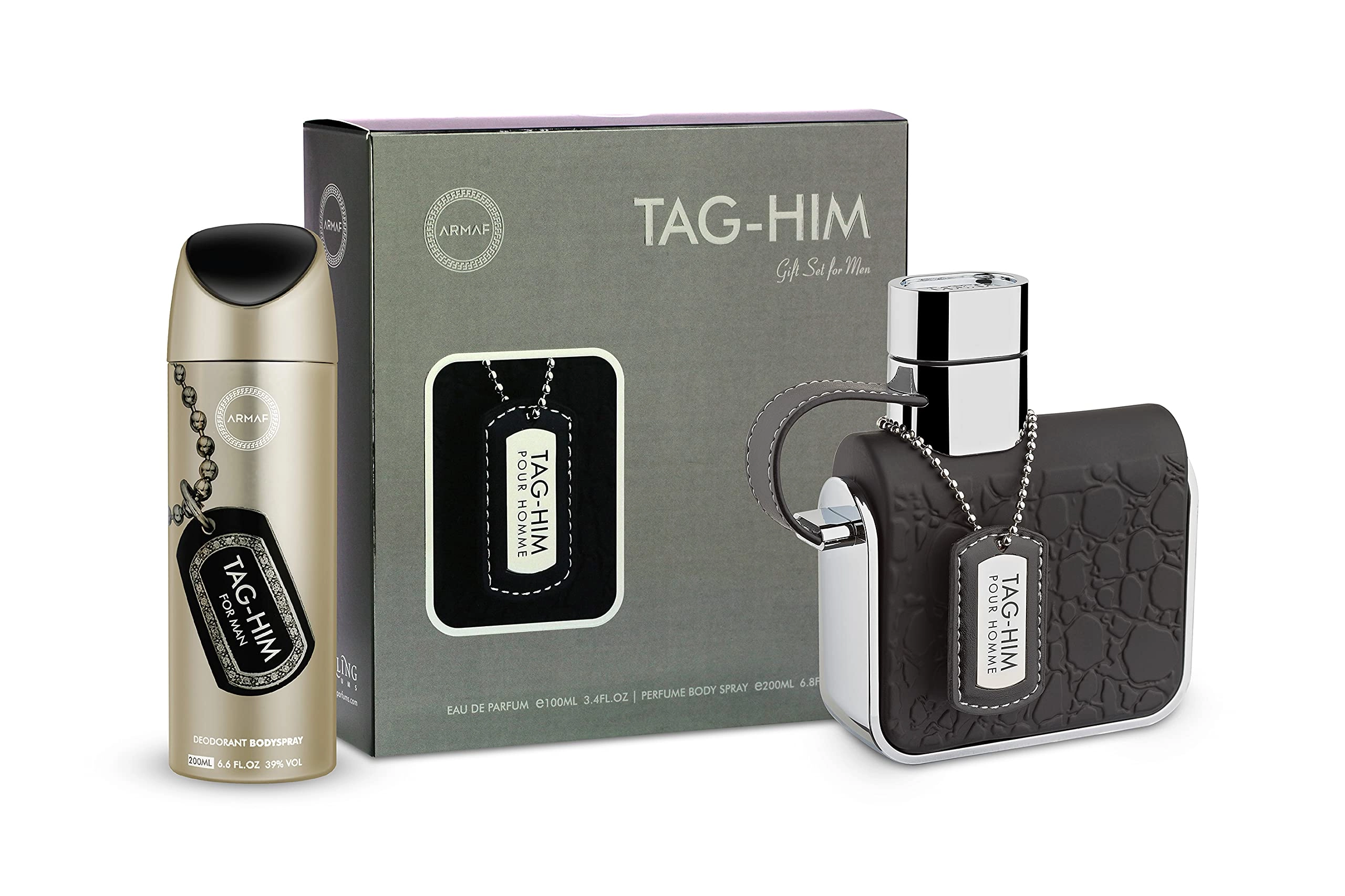 Sterling Perfumes Tag Him - Eau De Parfum 100ml + Perfume Body Spray 200ml