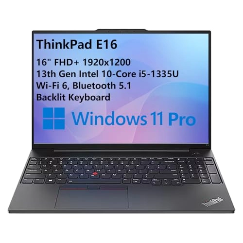 ThinkPad E16 - 16 Inches 1TB 40GB Intel Core i7
