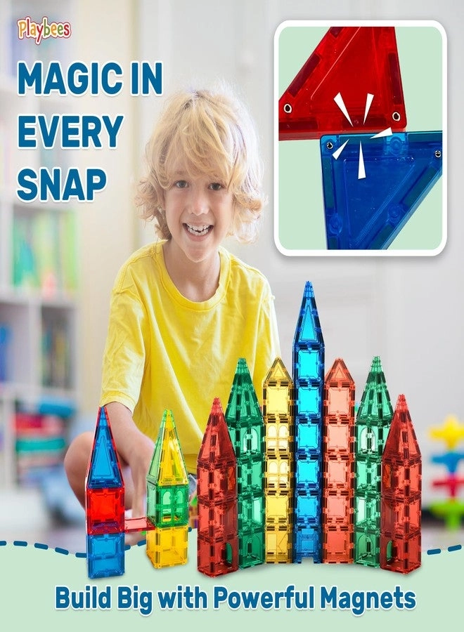 Magnetic Tiles - 60 pcs