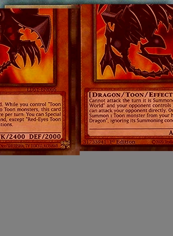 Yu-Gi-Oh! Red-Eyes Toon Dragon LDS1-EN066