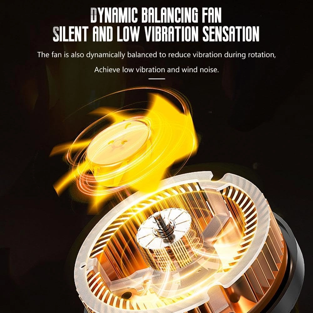 Phone Cooling Fan - Magnetic RGB USB Cooling