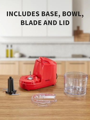 One Touch Electric Food Chopper - 1.5 Cup