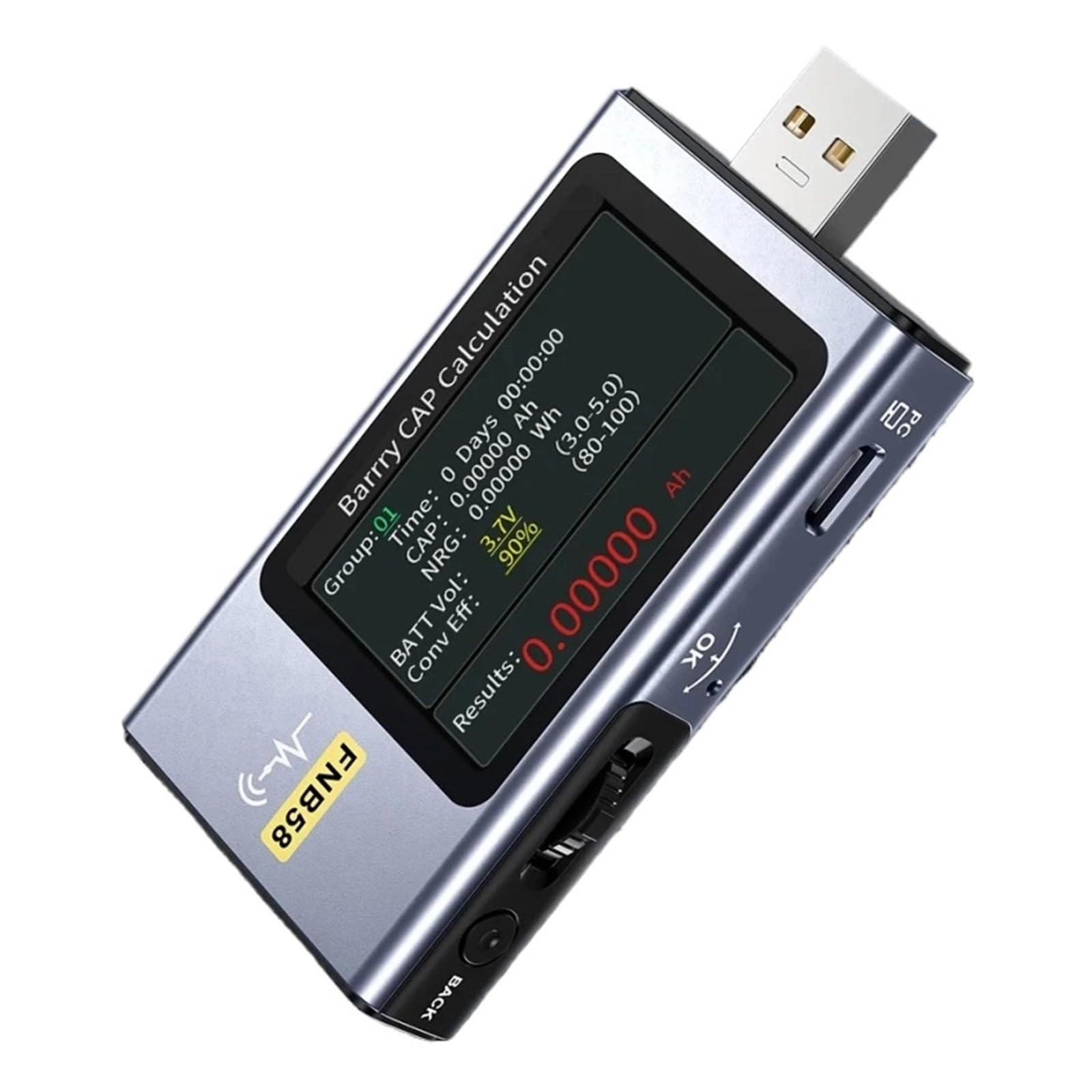 JCKJWL USB Tester - Digital Voltmeter Ammeter Type C