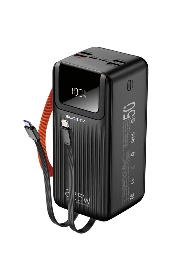 BP13 - 50000mAh 22.5W Fast Charging 4 USB 2 Type-C