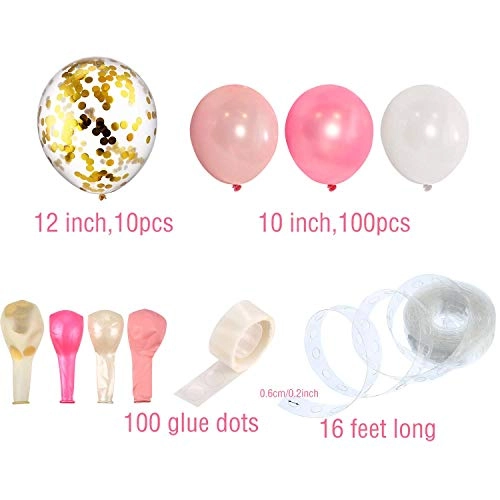 Balloons Arch Garland - Set Of 113 Wedding Birthday Party