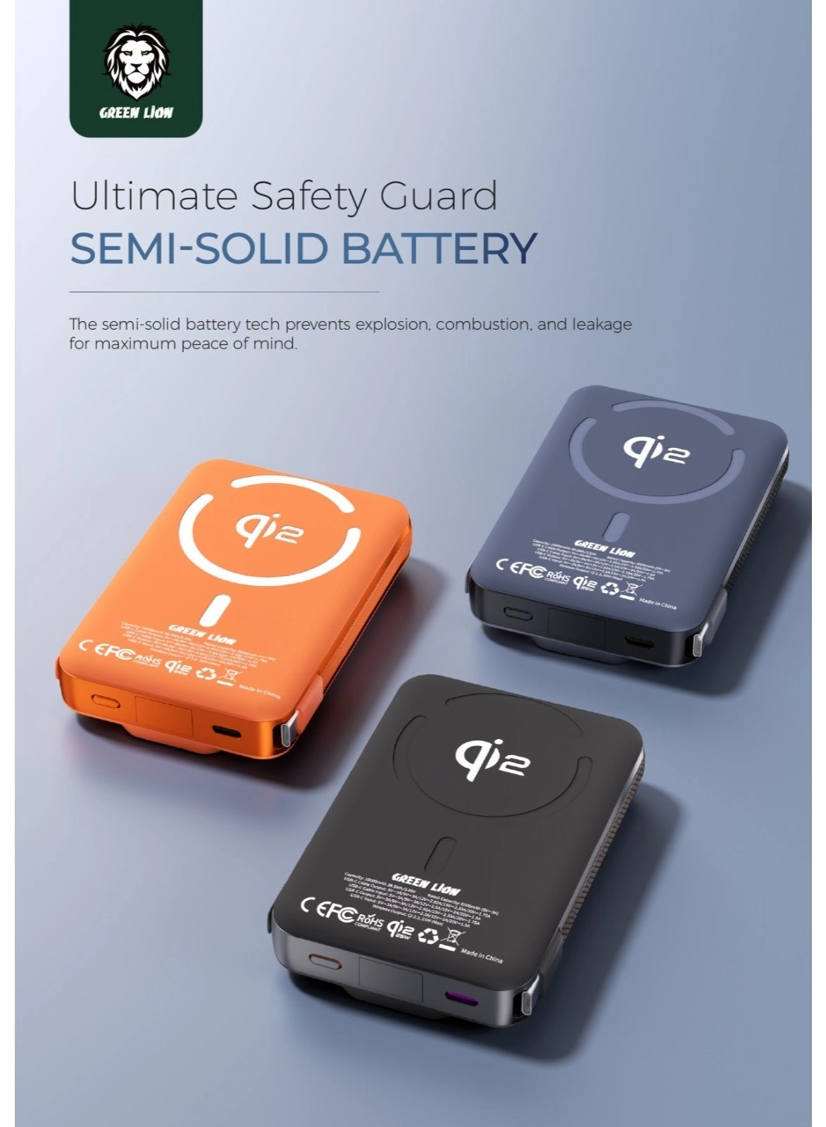 Wellington - 10000 mAh 35W Fast charging Wireless charging 1