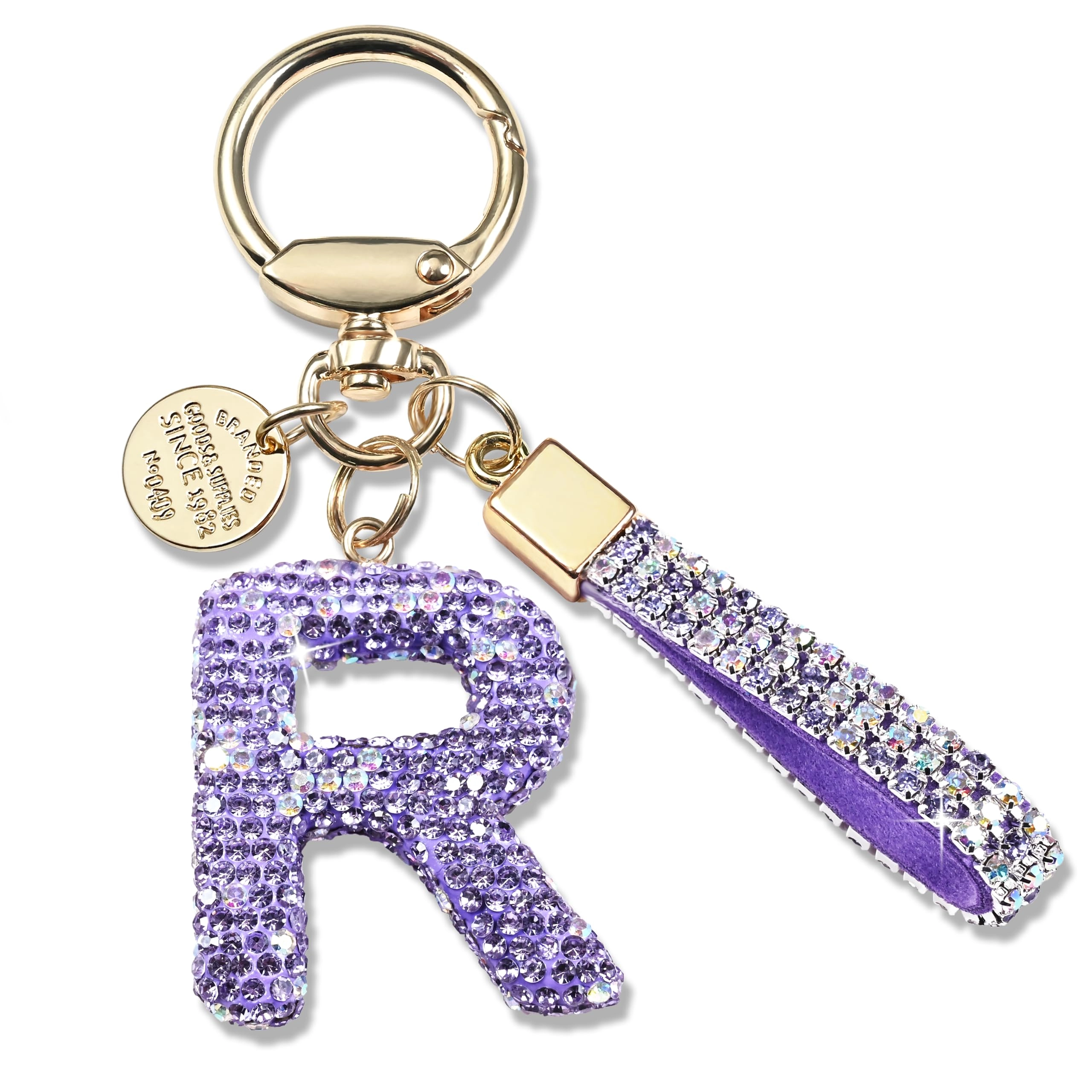 Initial Letter Keychain - Letter