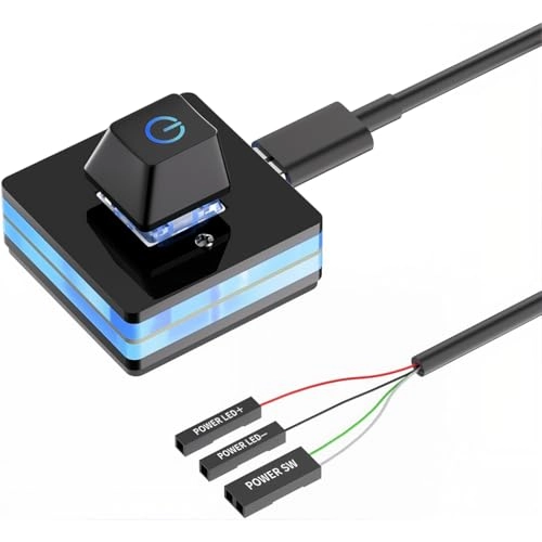 PC Power Button - Desktop External Power Supply Switch