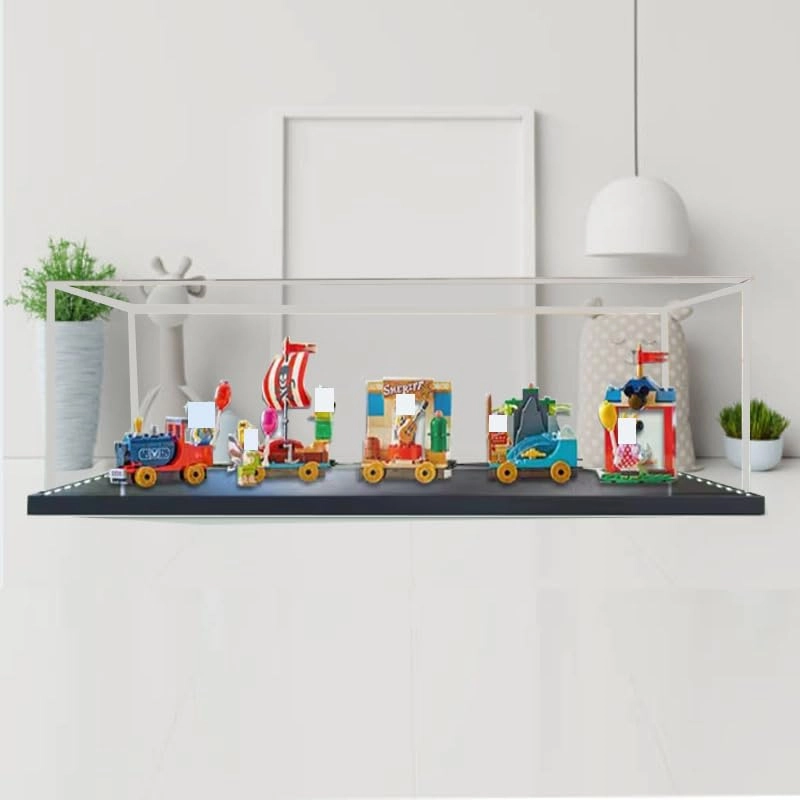 Clear Acrylic Display Case - LegoDisney Vaiana