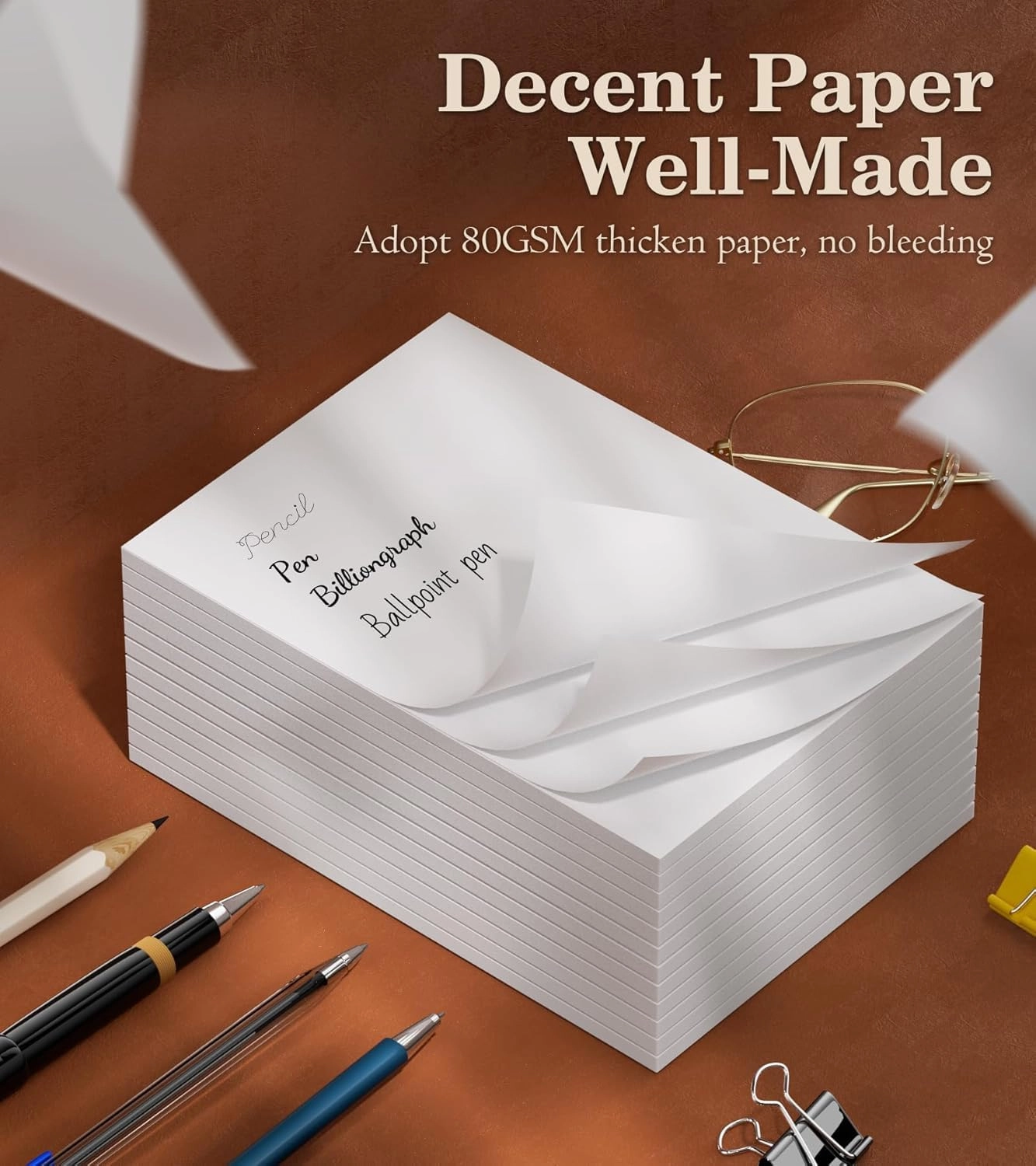 Notepads A6 - Blank 50 Sheets