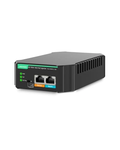 POE-IN9001-10G - 48V 95W 2 ports IEEE 802.3af/at/bt 10Gbps