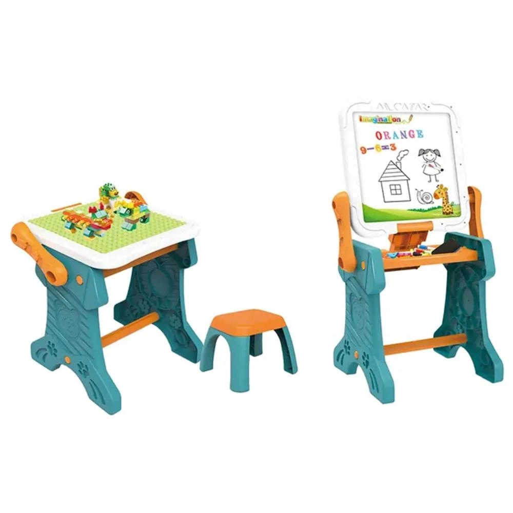 2-in-1 Easel & Building Blocks - 3 years & above 43 pieces