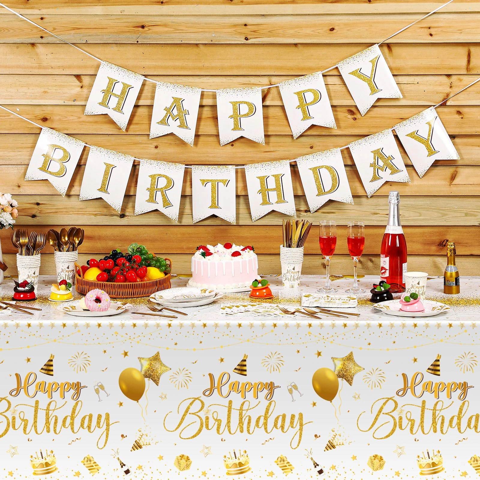 171 Pcs Happy Birthday Party Supplies