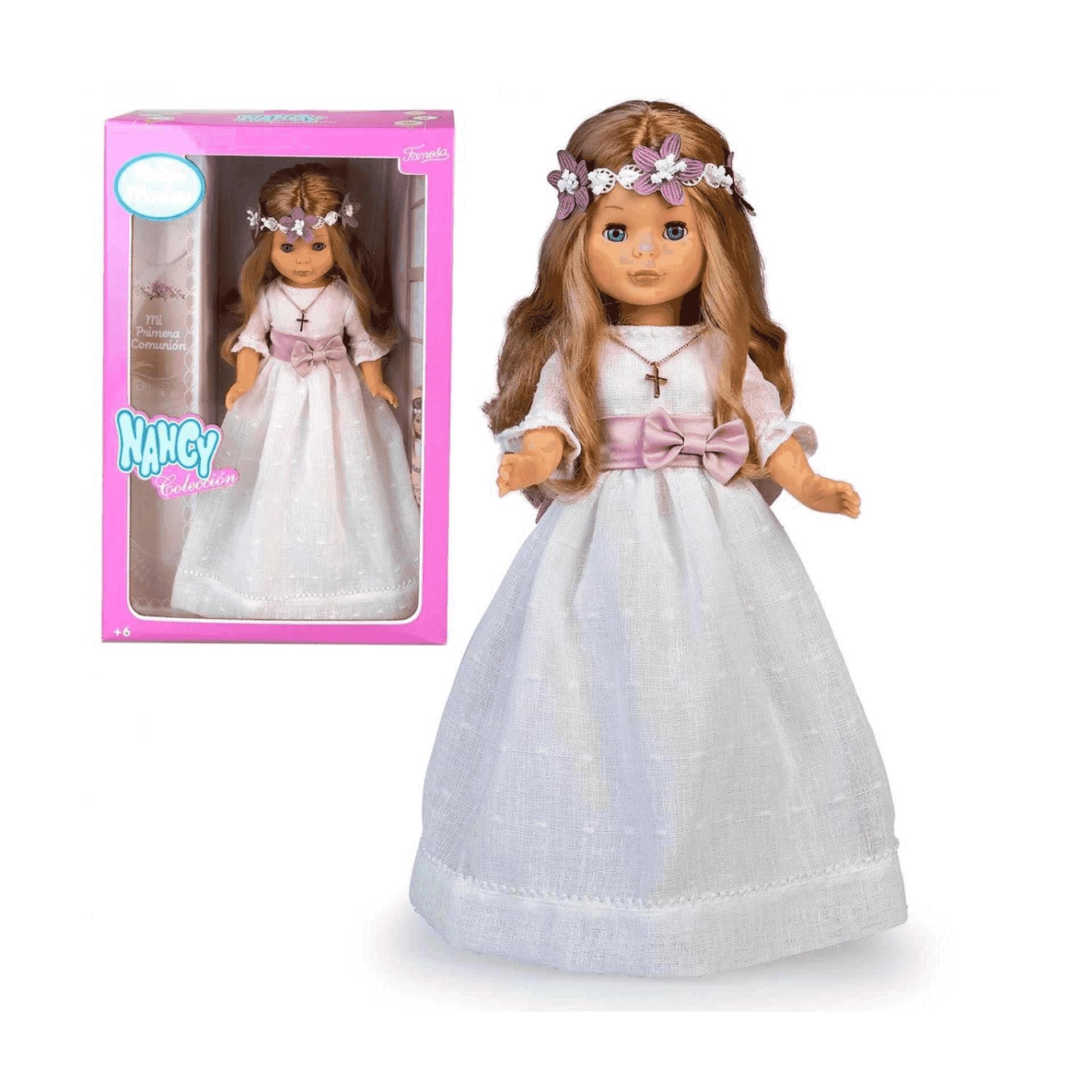 Famosa Nancy Doll - 42 cm Blonde First Communion
