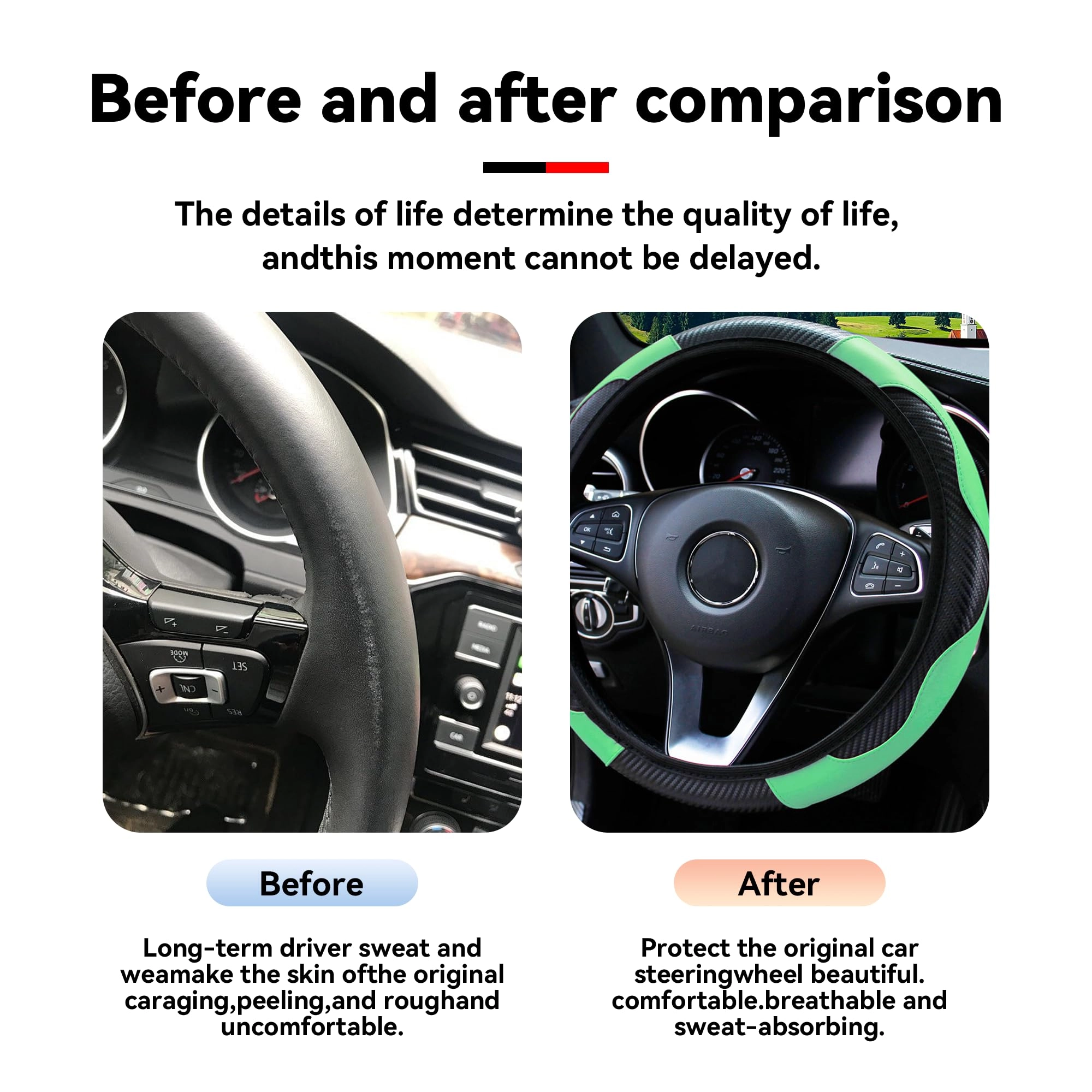 Car Steering Wheel Cover