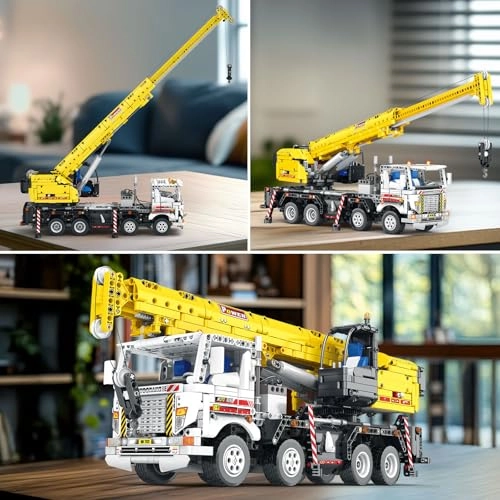 Automatic Crane Building Kit (22007) - 2206 Pieces Remote Control