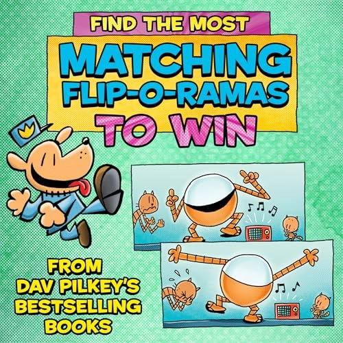 Dog Man Flip-o-Rama - Card Matching Game