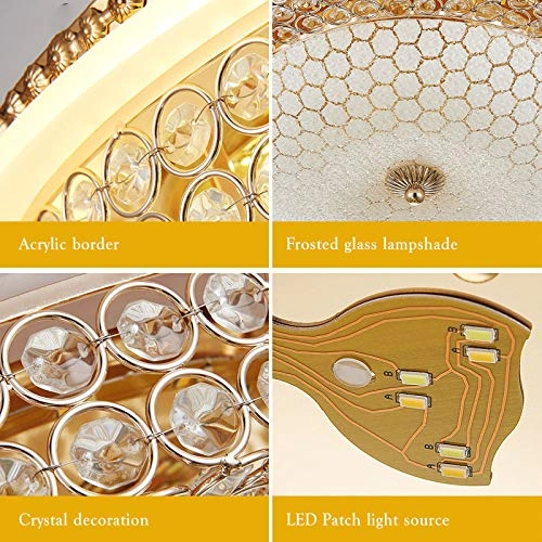 Luxury Crystal Chandeliers - 4000K Dimmable