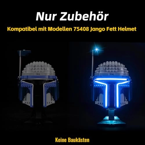 75408 Jango Fett Helmet Light Control