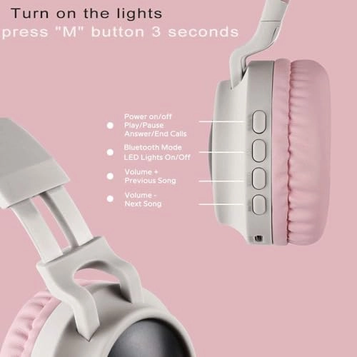 Cat Ears Bluetooth Wireless Headphone