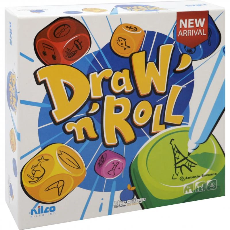 NILCO Draw 'n' Roll - Card Game
