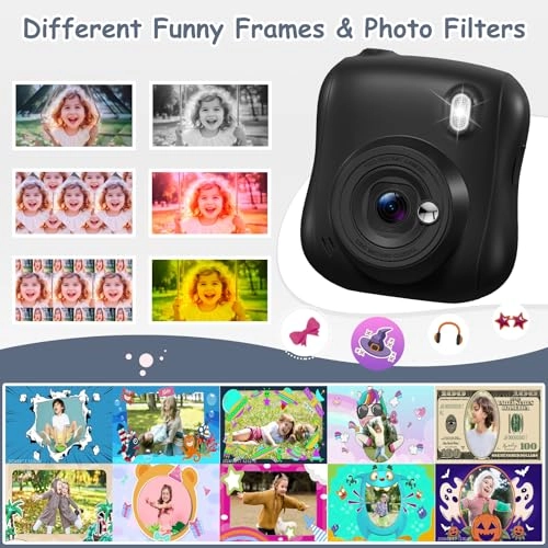Kids Camera Instant Print - 32GB 14MP 1080P