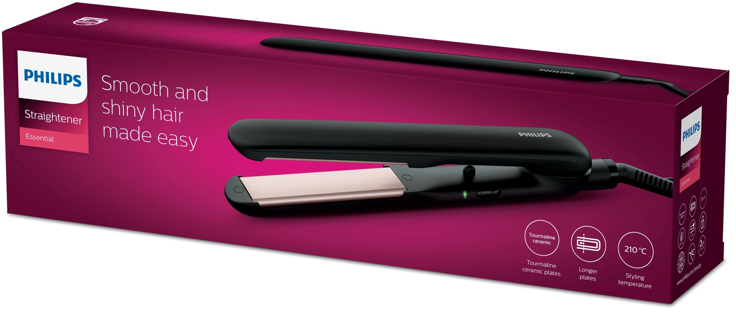HP8321 - Hair Straightener 210°C Black