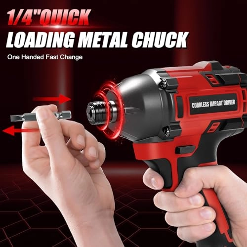 Impact Driver - 1/4" 2500 In-lbs Brushless