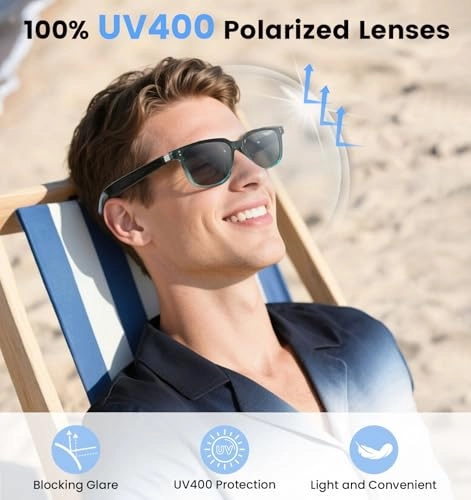 Hyper MZT AI Glasses - 100+ Languages Bluetooth 5.4 Yellow Lens