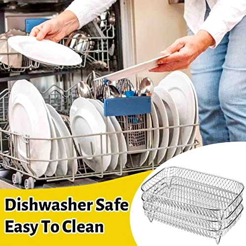 3-Layer Air Fryer Rack - Stainless Steel 1 piece(s)