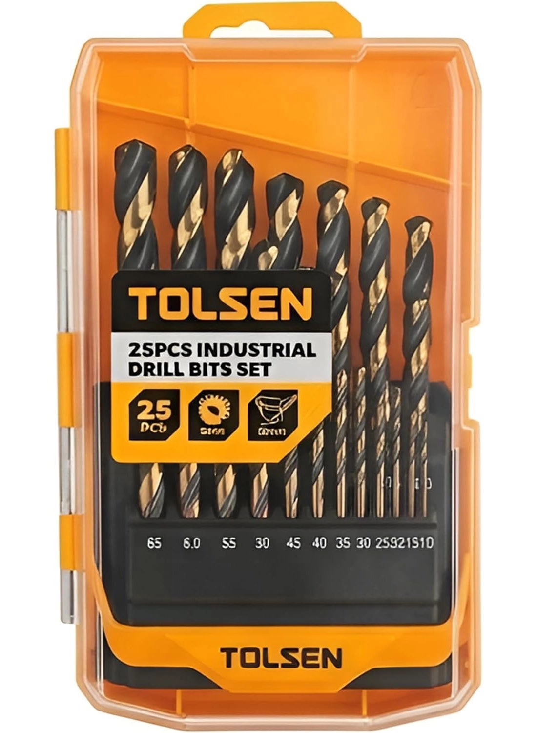 HSS/M2 - Steel 25 piece(s) Various sizes from 1mm to 13mm