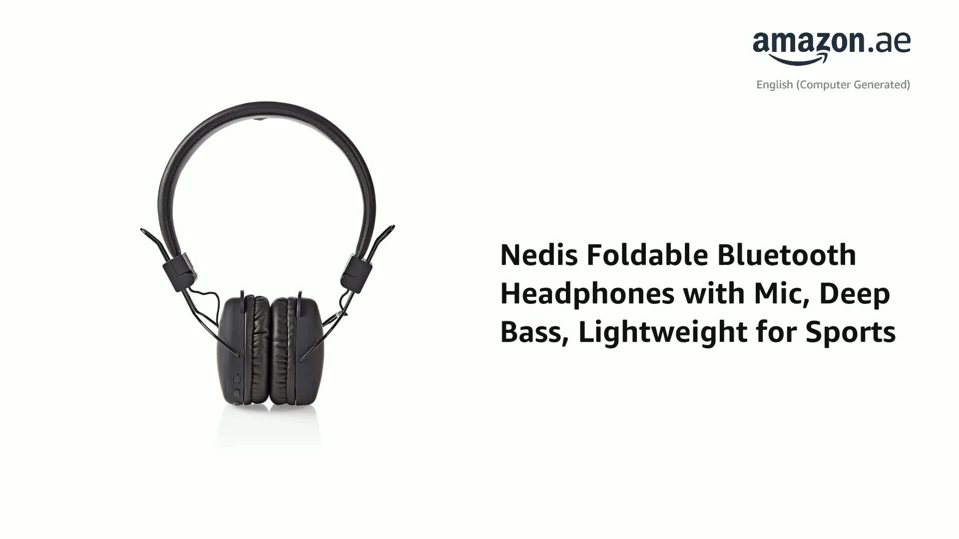 HPBT1100BK Wireless Headphone