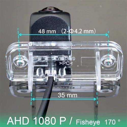 Rear View Camera - Night vision Wire AHD 720P