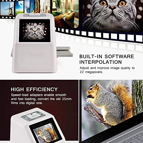 Film Scanner - 22MP 128MB 2.4 LCD Screen