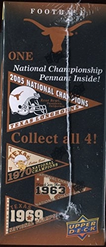 NCAA University of Texas Trading Cards - Blaster Box - 80pcs