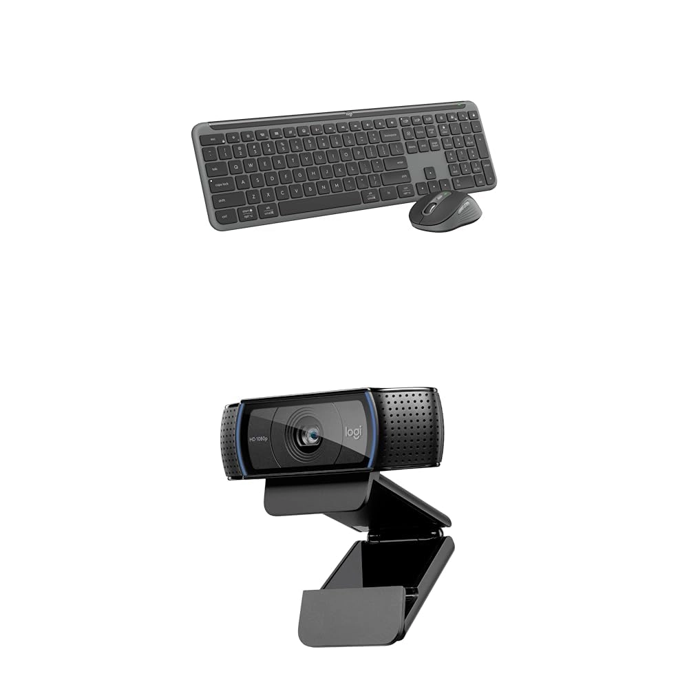 Logitech MK955 - Bluetooth + C920x - Full HD 1080p