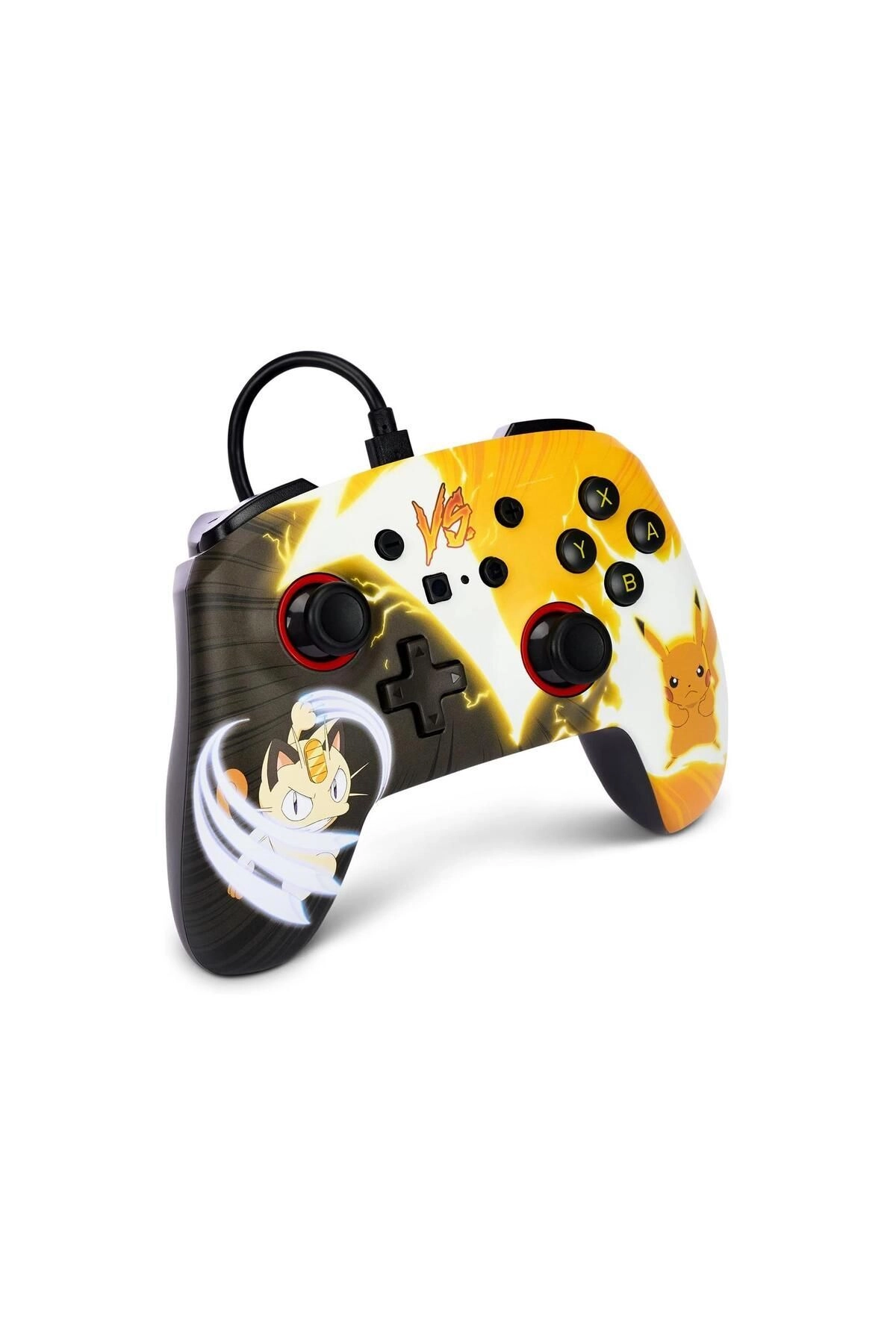 Nintendo Switch Enhanced Wired Controller Pikachu Moods