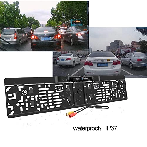 Car Registration Plate Reversing Camera - Night Vision 500 TV lines