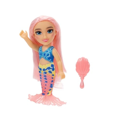 The Little Mermaid Petite Doll - 6" Caspia with Hair Comb